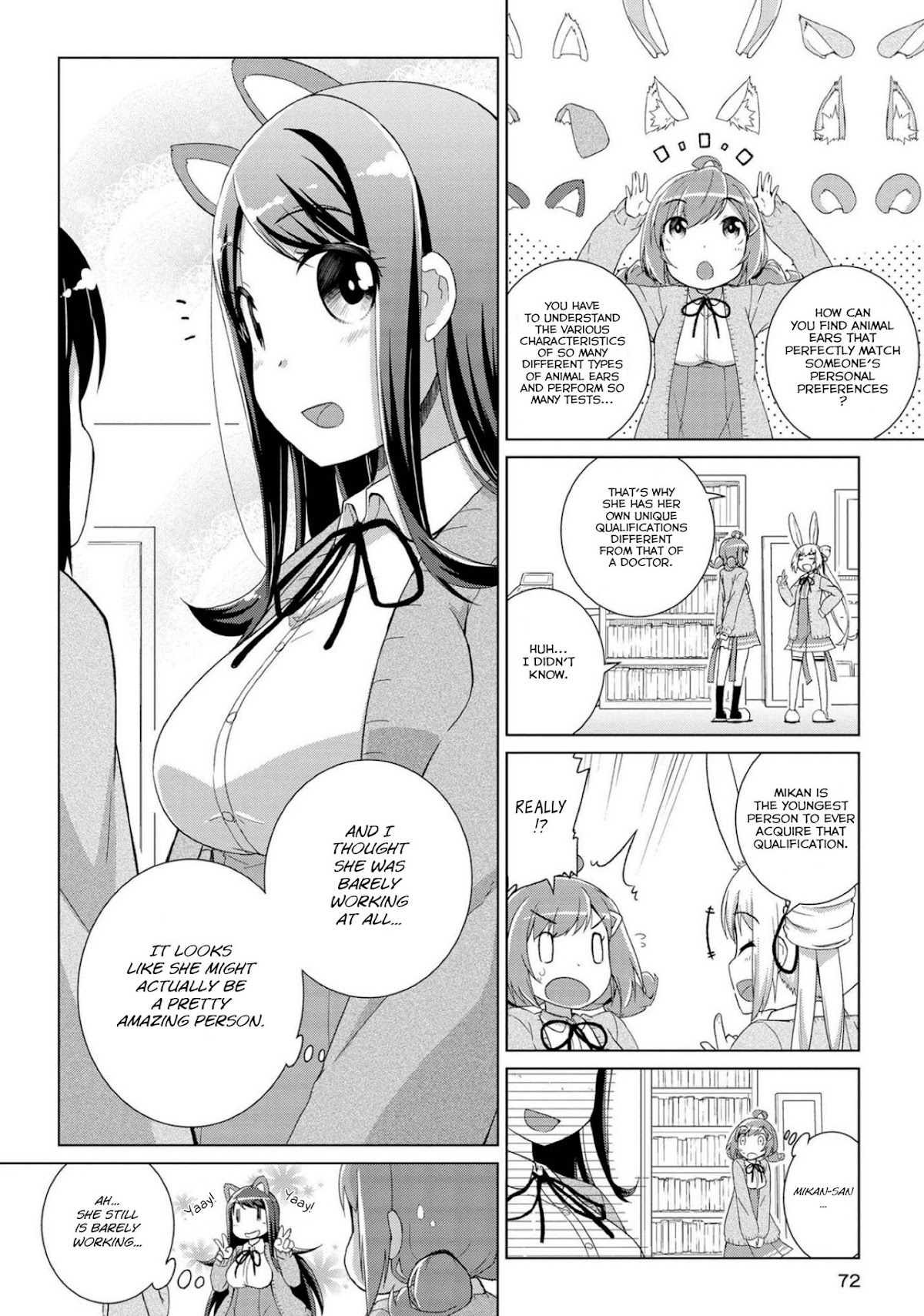 Mimi Mix! Chapter 3 page 6 - Chapter 3: A good example of a healthy body from eating and sleeping well