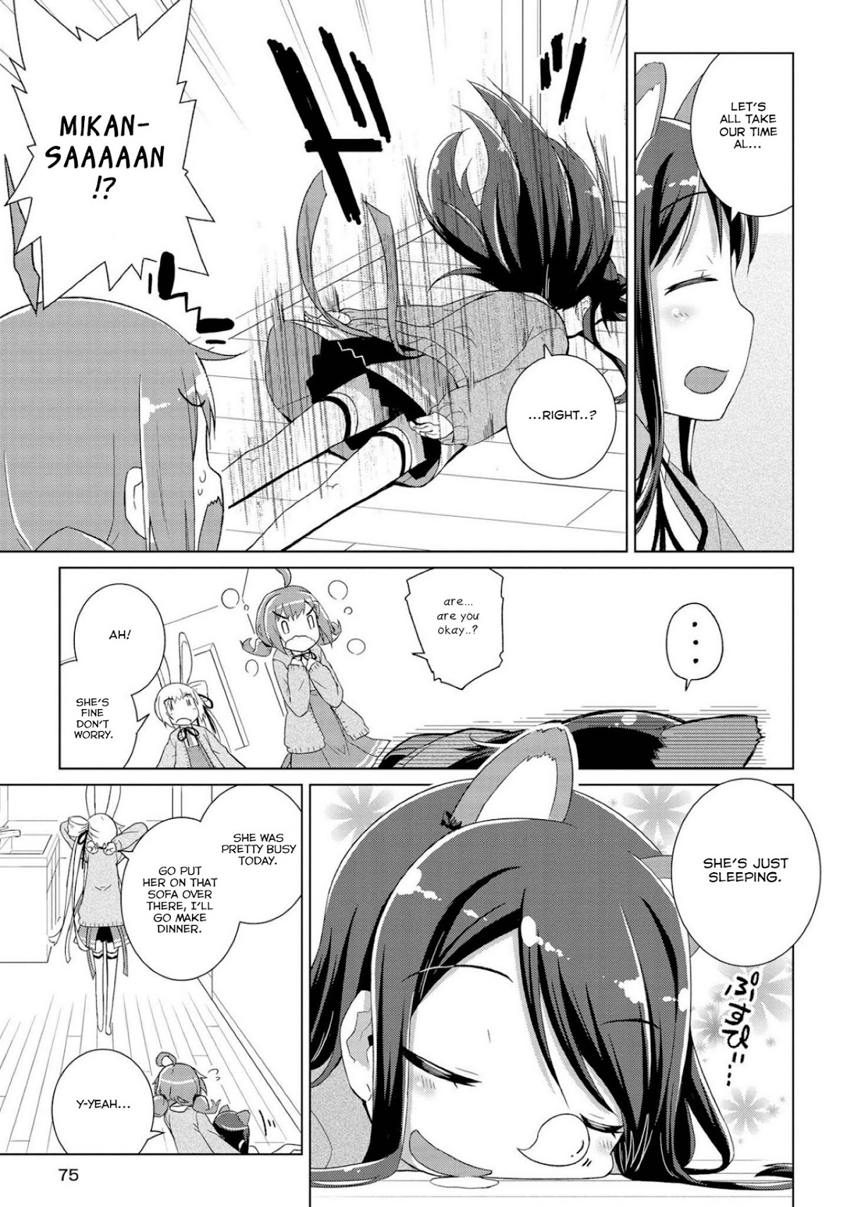 Mimi Mix! Chapter 3 page 9 - Chapter 3: A good example of a healthy body from eating and sleeping well