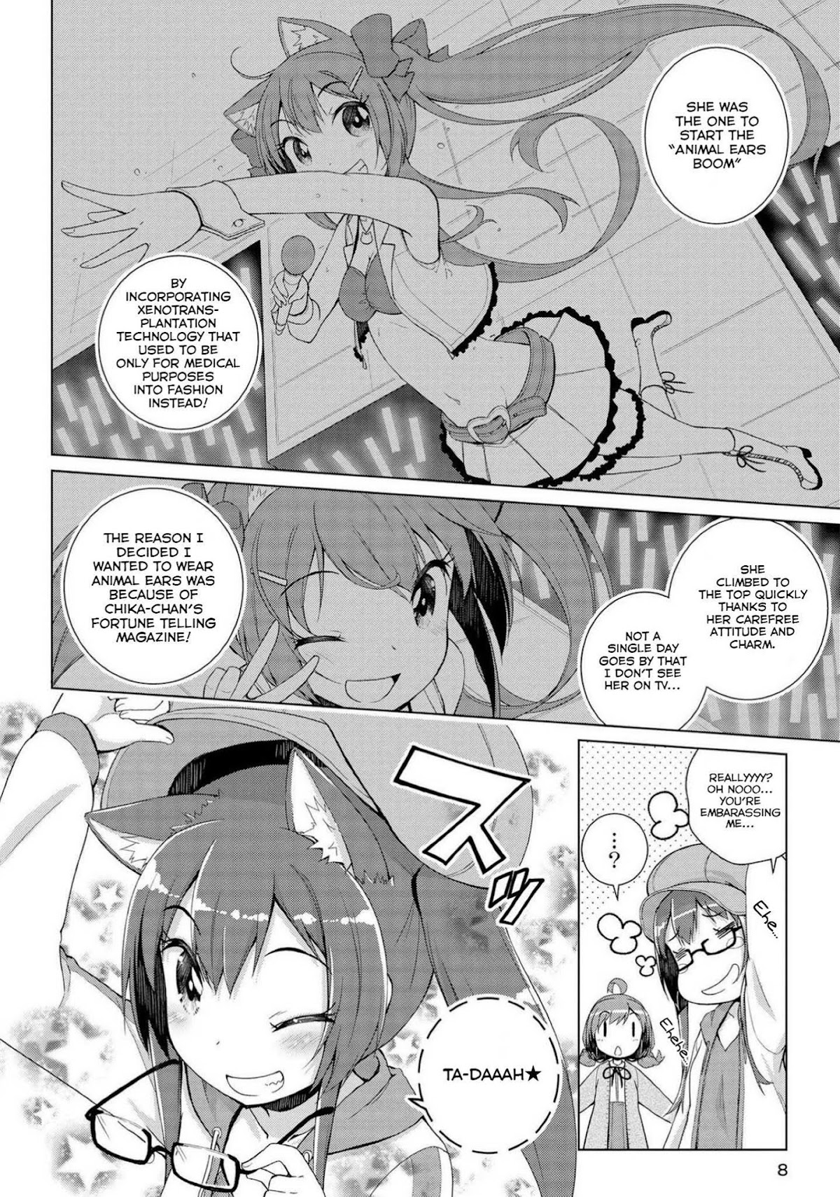 Mimi Mix! Chapter 6 page 8 - Chapter 6: The secret of the animal ears shop