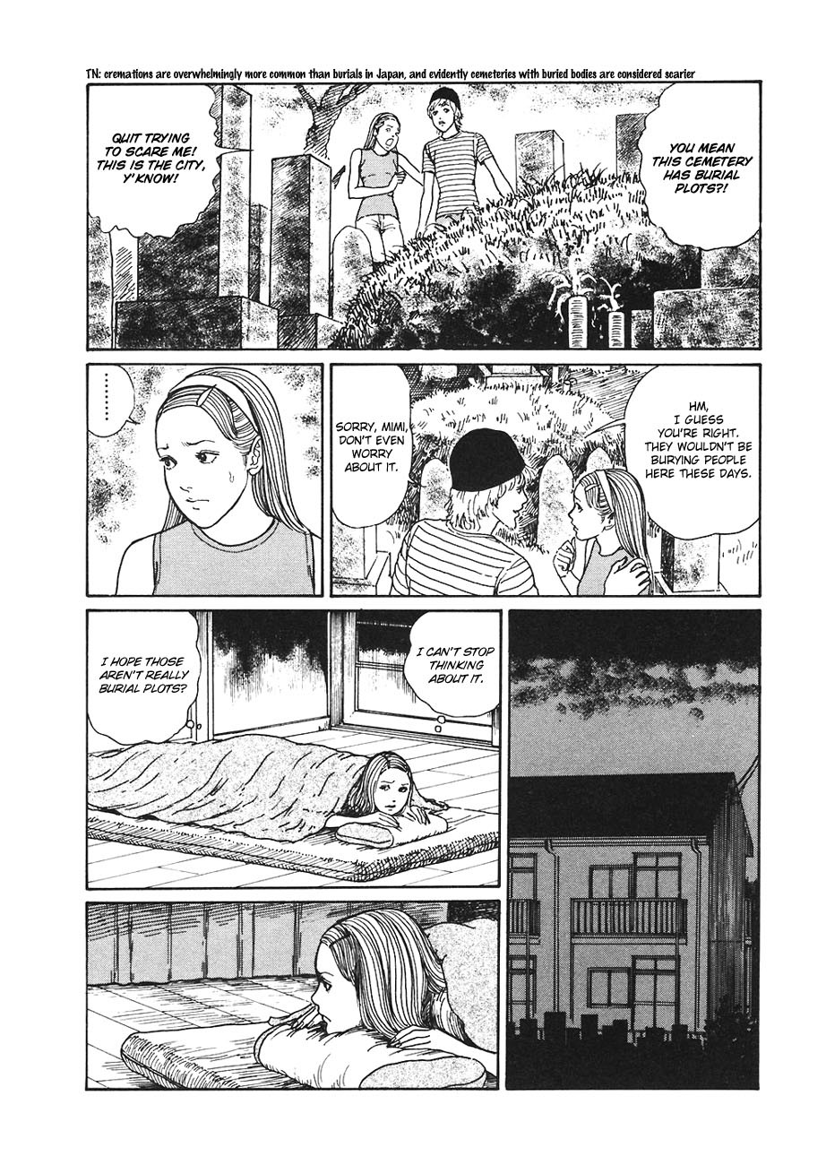 Mimi no Kaidan Chapter 3 page 6 - Chapter 3: Graveman