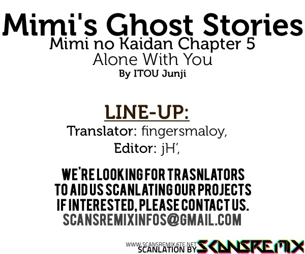 Mimi no Kaidan Chapter 5 page 34 - Chapter 5: Alone With You