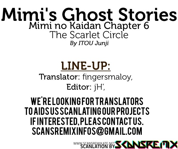 Mimi no Kaidan Chapter 6 page 40 - Chapter 6: The Scarlet Circle