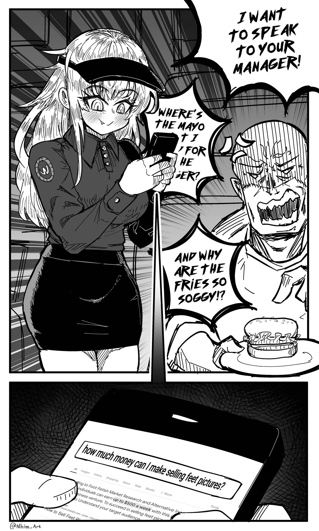 Mimi Chapter 10 page 1 - Chapter 10: Part-time Job.