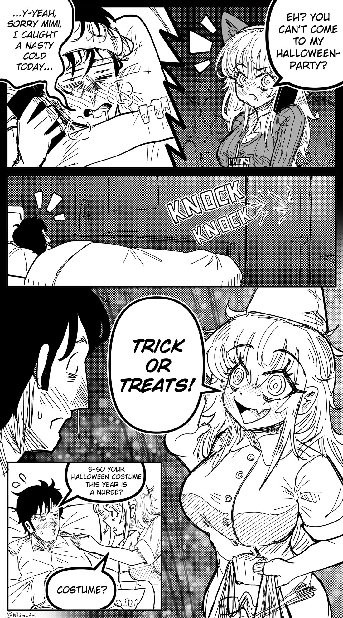Mimi Chapter 100 page 1 - Chapter 100: Halloween Party.