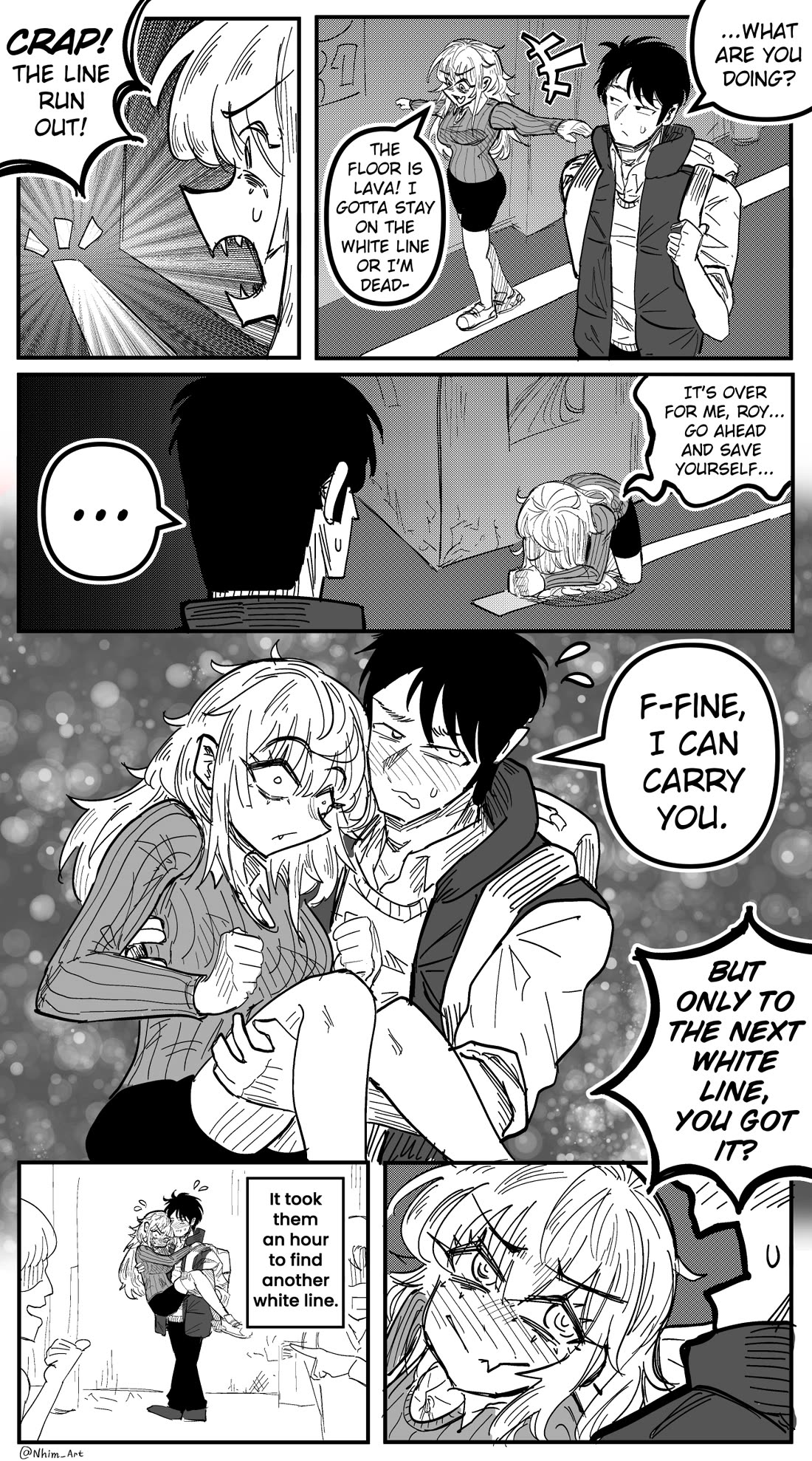 Mimi Chapter 107 page 1 - Chapter 107: The Floor is Lava.