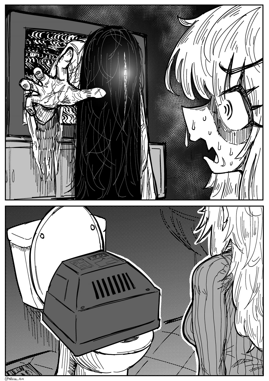 Mimi Chapter 110 page 1 - Chapter 110: TV Ghost.