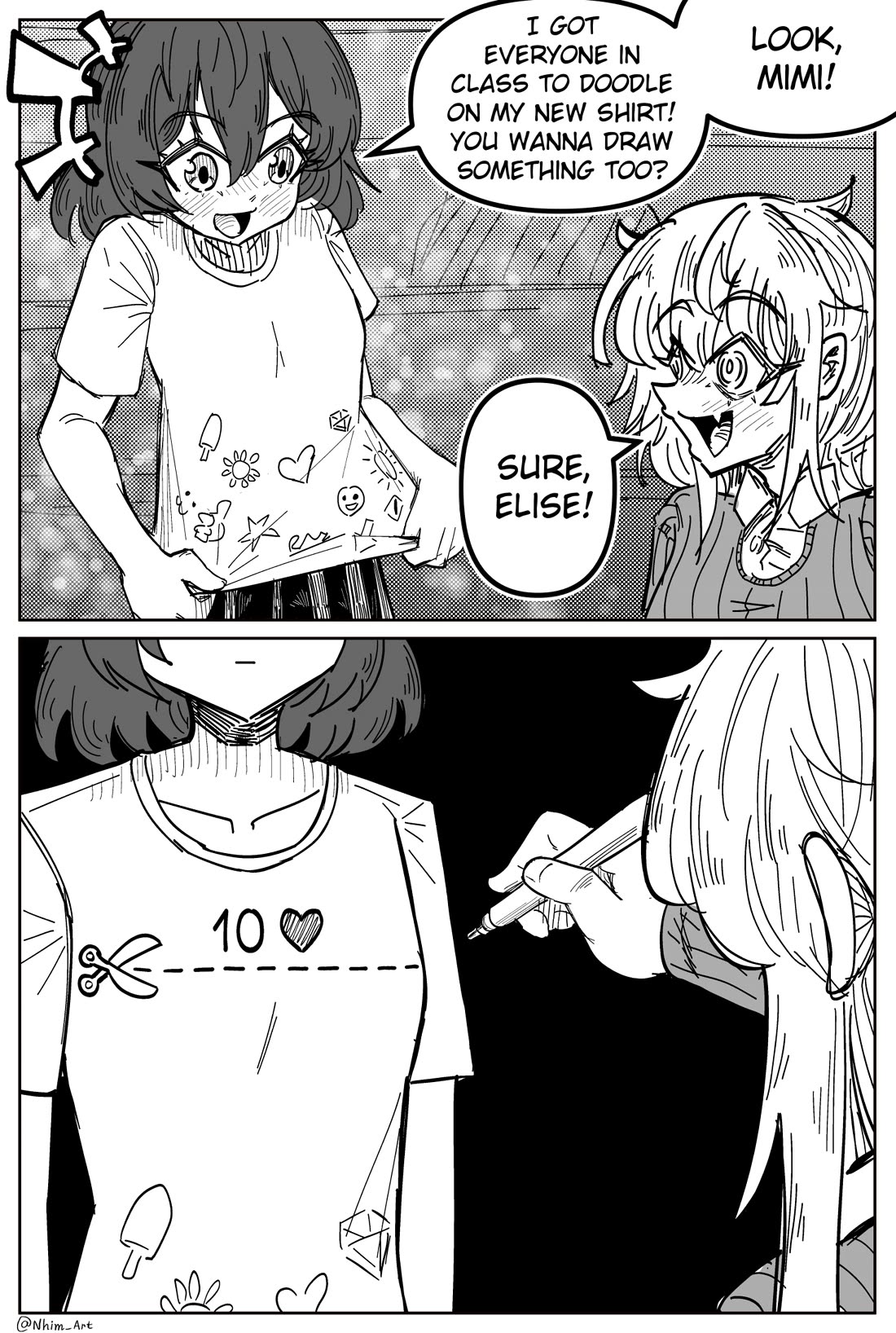 Mimi Chapter 116 page 1 - Chapter 116: Doodle.