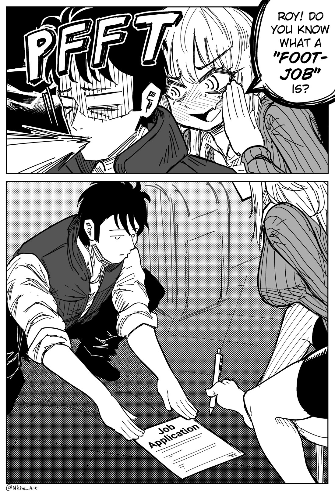 Mimi Chapter 126 page 1 - Chapter 126: Foot Question.