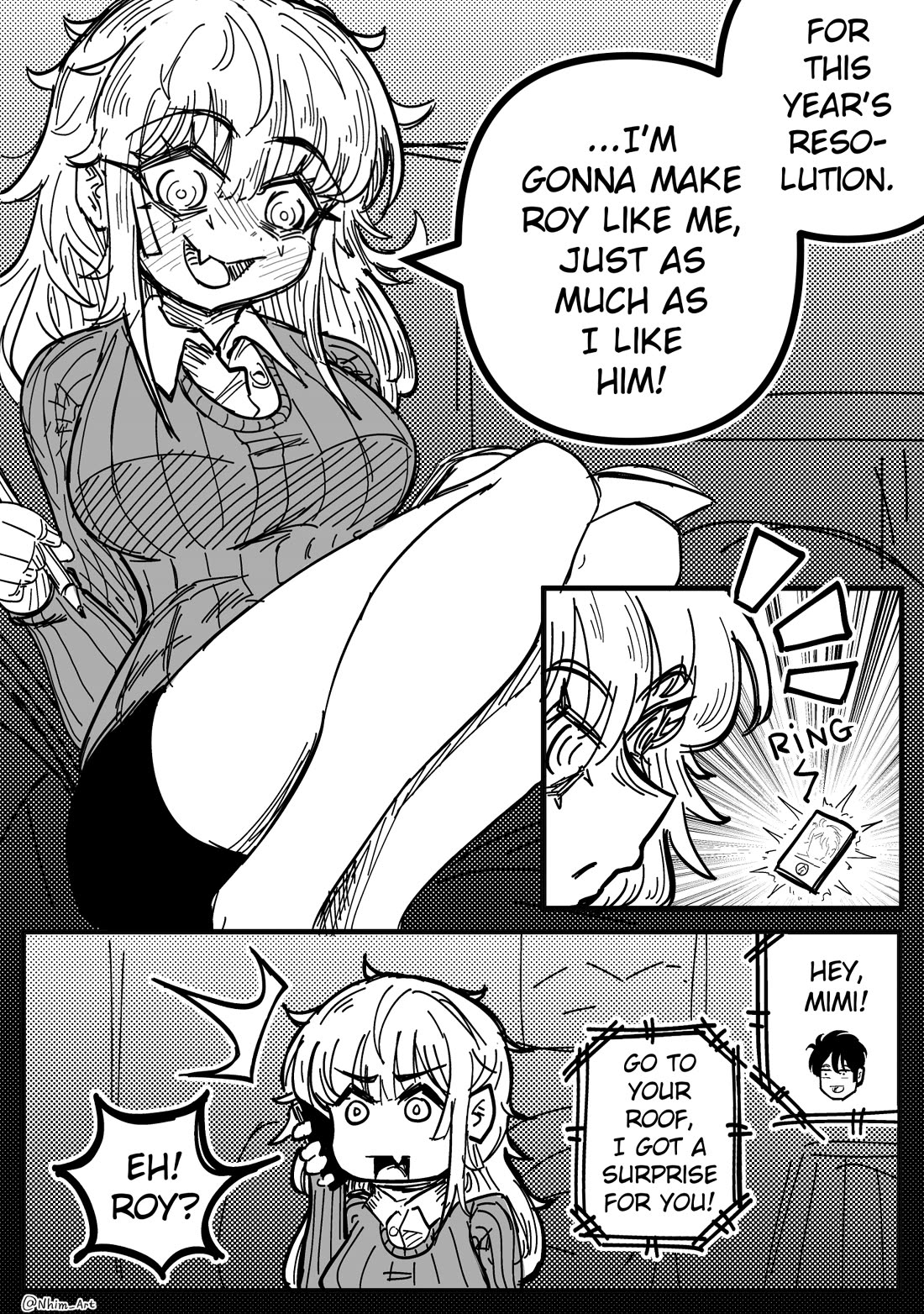 Mimi Chapter 127 page 1 - Chapter 127: New Year's Resolutions.