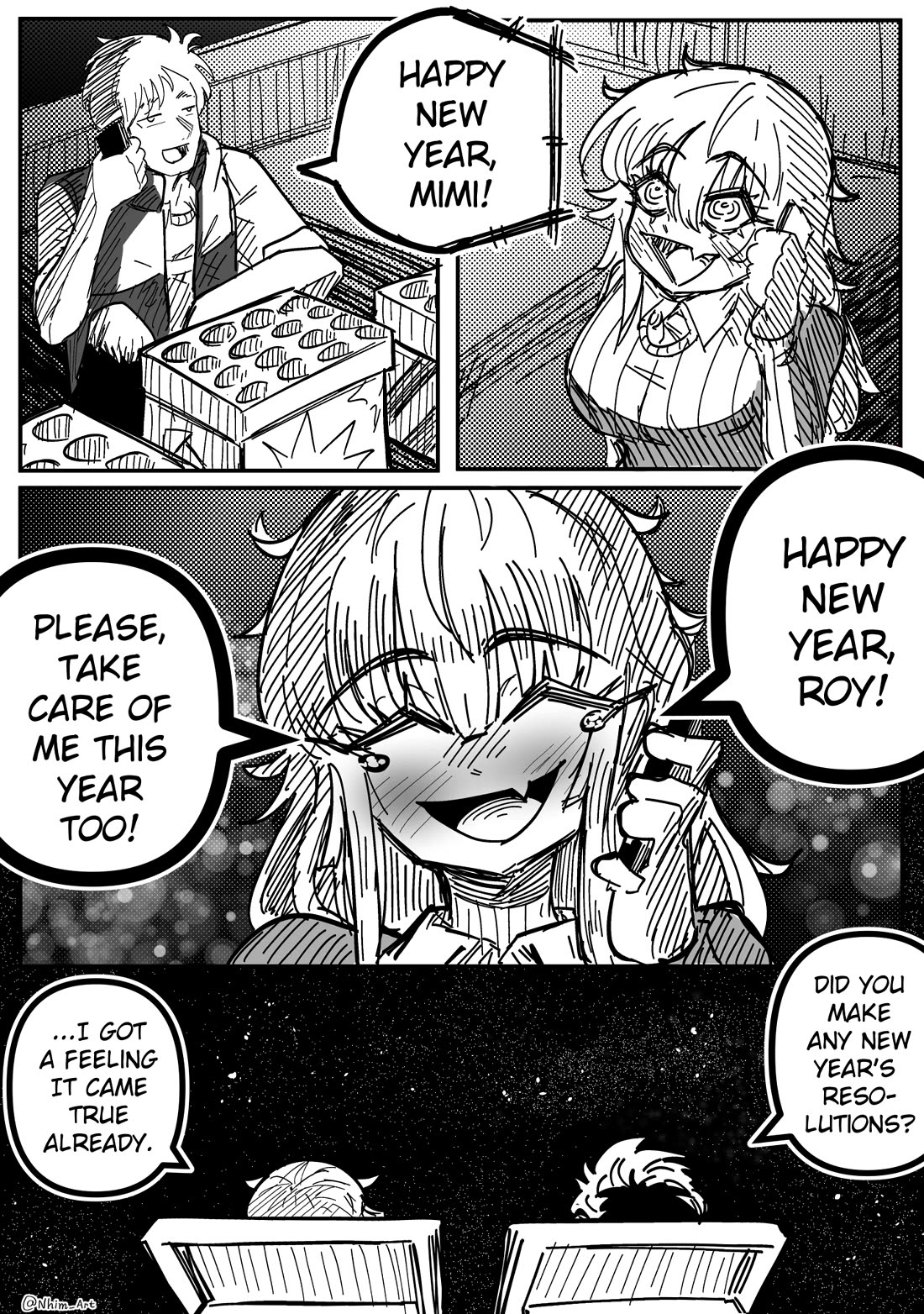 Mimi Chapter 127 page 3 - Chapter 127: New Year's Resolutions.