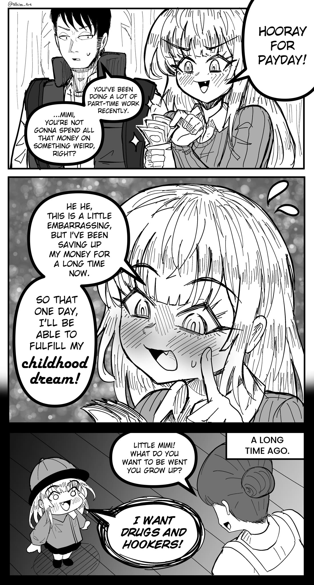 Mimi Chapter 13 page 1 - Chapter 13: Childhood Dream.