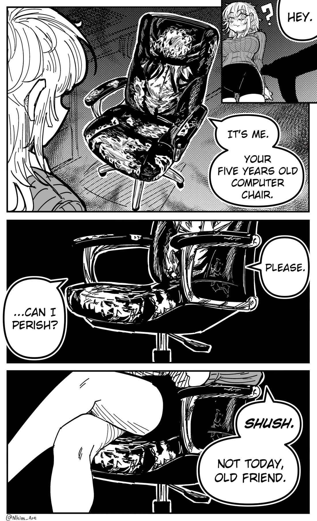 Mimi Chapter 130 page 1 - Chapter 130: Computer Chair.