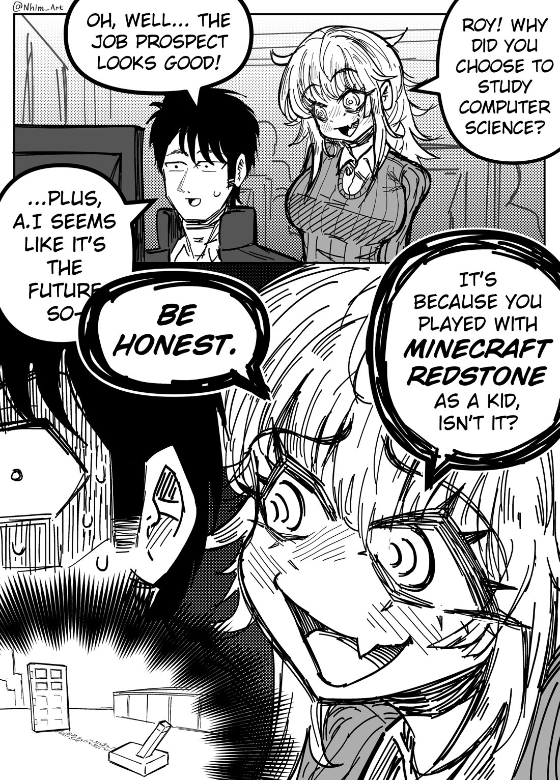 Mimi Chapter 134 page 1 - Chapter 134: Computer Science.