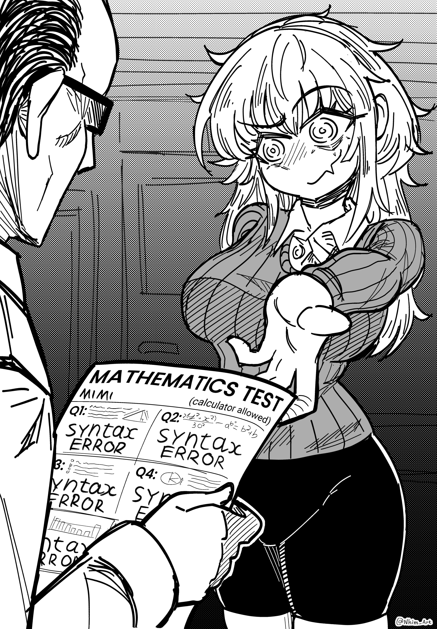 Mimi Chapter 135 page 1 - Chapter 135: Math Test.