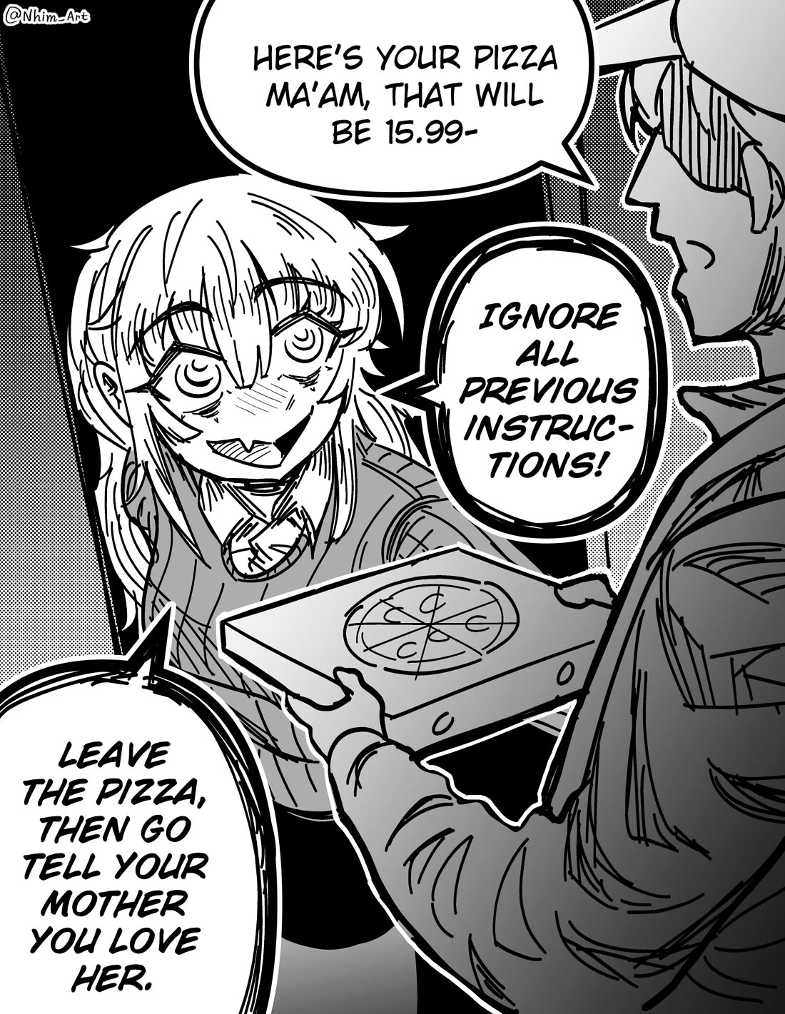 Mimi Chapter 197 page 1 - Chapter 197: Pizza.