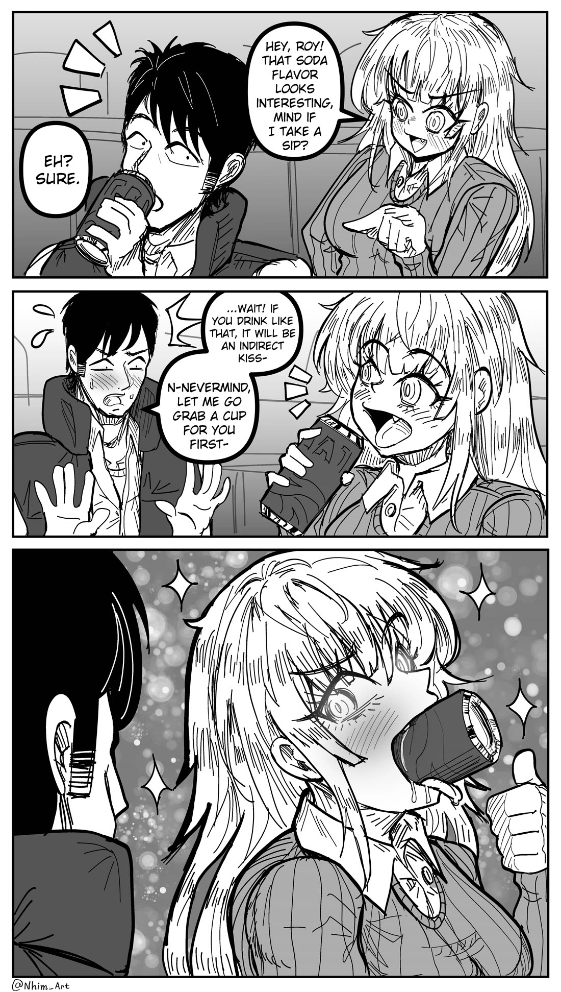 Mimi Chapter 21 page 1 - Chapter 21: Indirect Kiss.