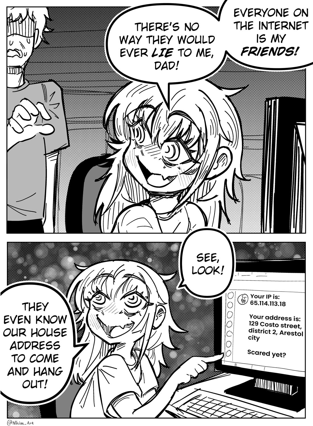 Mimi Chapter 221 page 1 - Chapter 221: Doxxing.