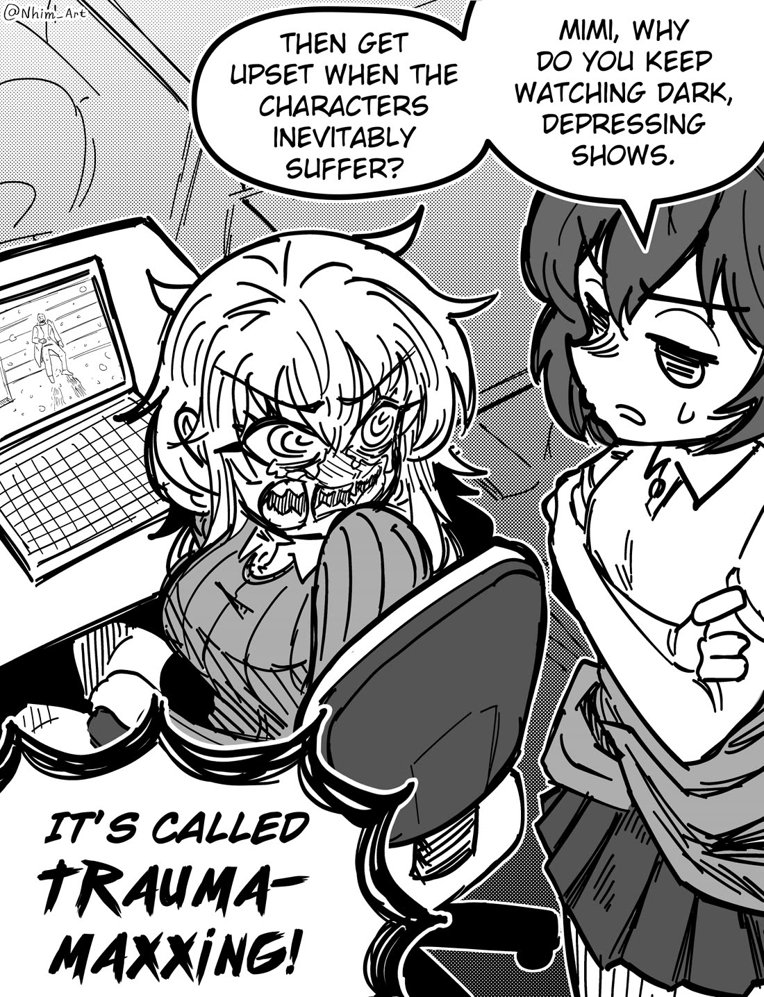 Mimi Chapter 246 page 1 - Chapter 246: Depressing Shows.