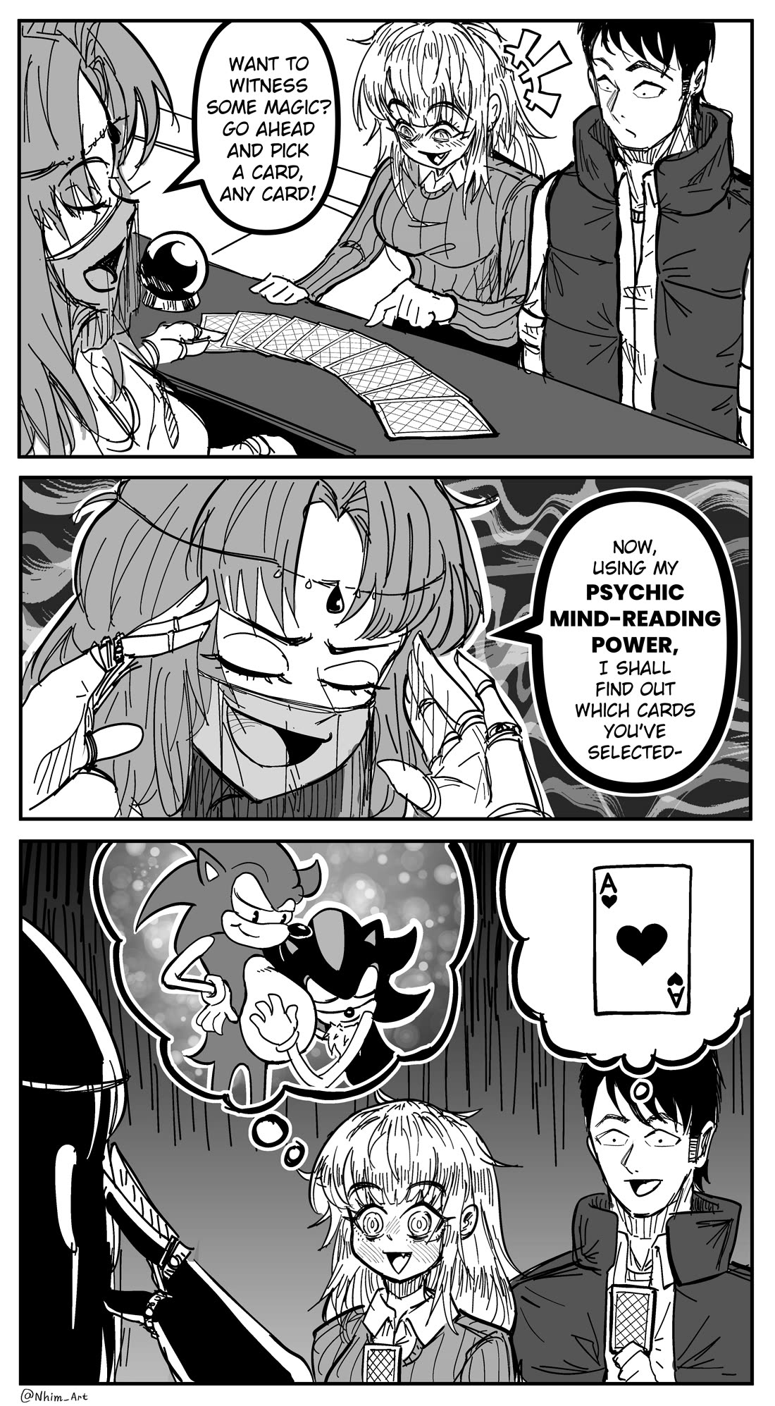 Mimi Chapter 25 page 1 - Chapter 25: Psychic Magic.