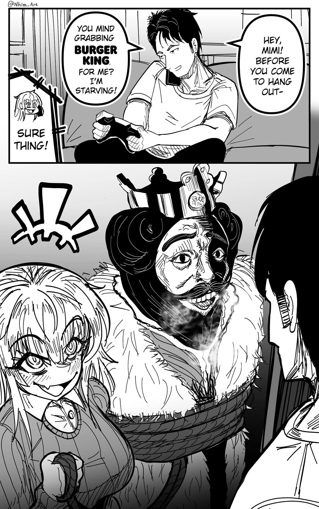 Mimi Chapter 29 page 1 - Chapter 29: Burger King.
