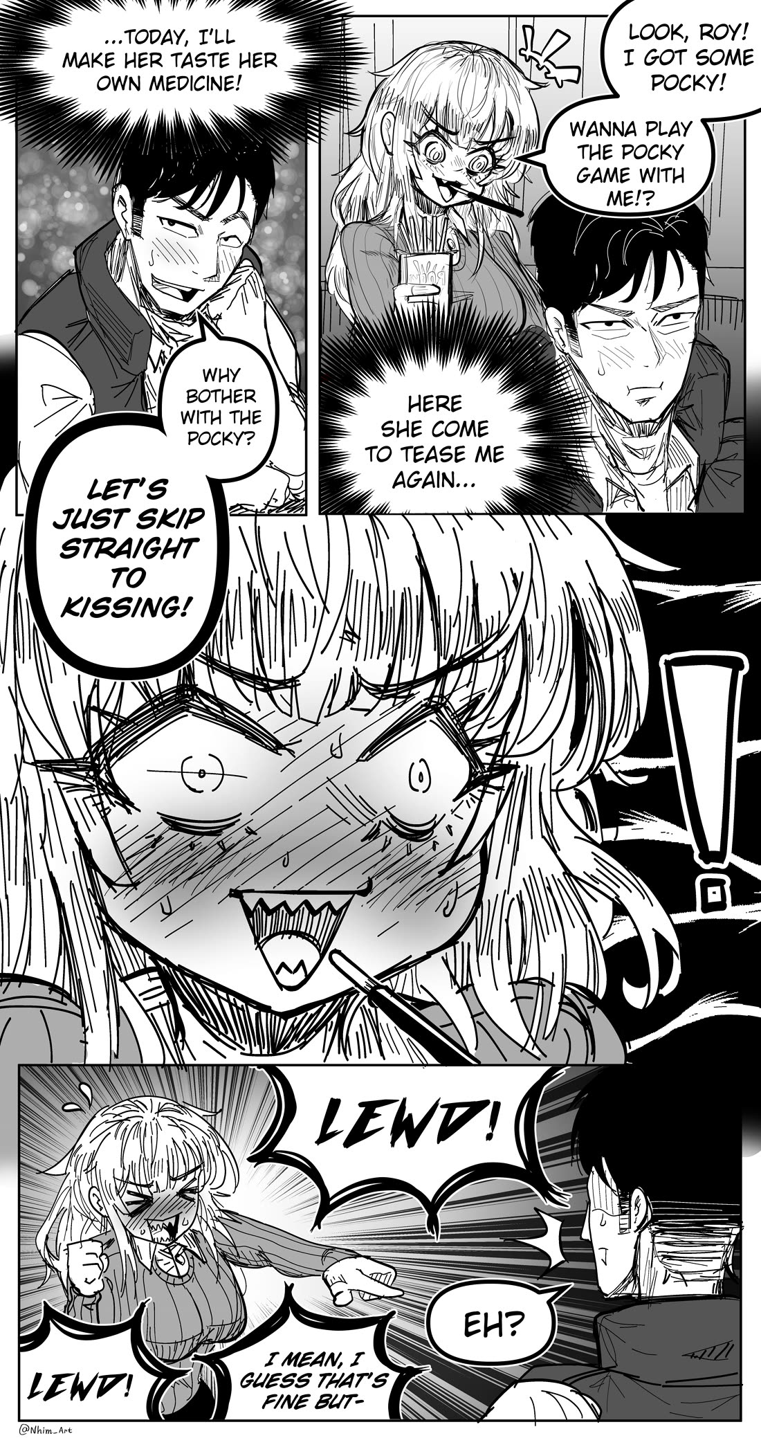 Mimi Chapter 32 page 1 - Chapter 32: Pocky Game.
