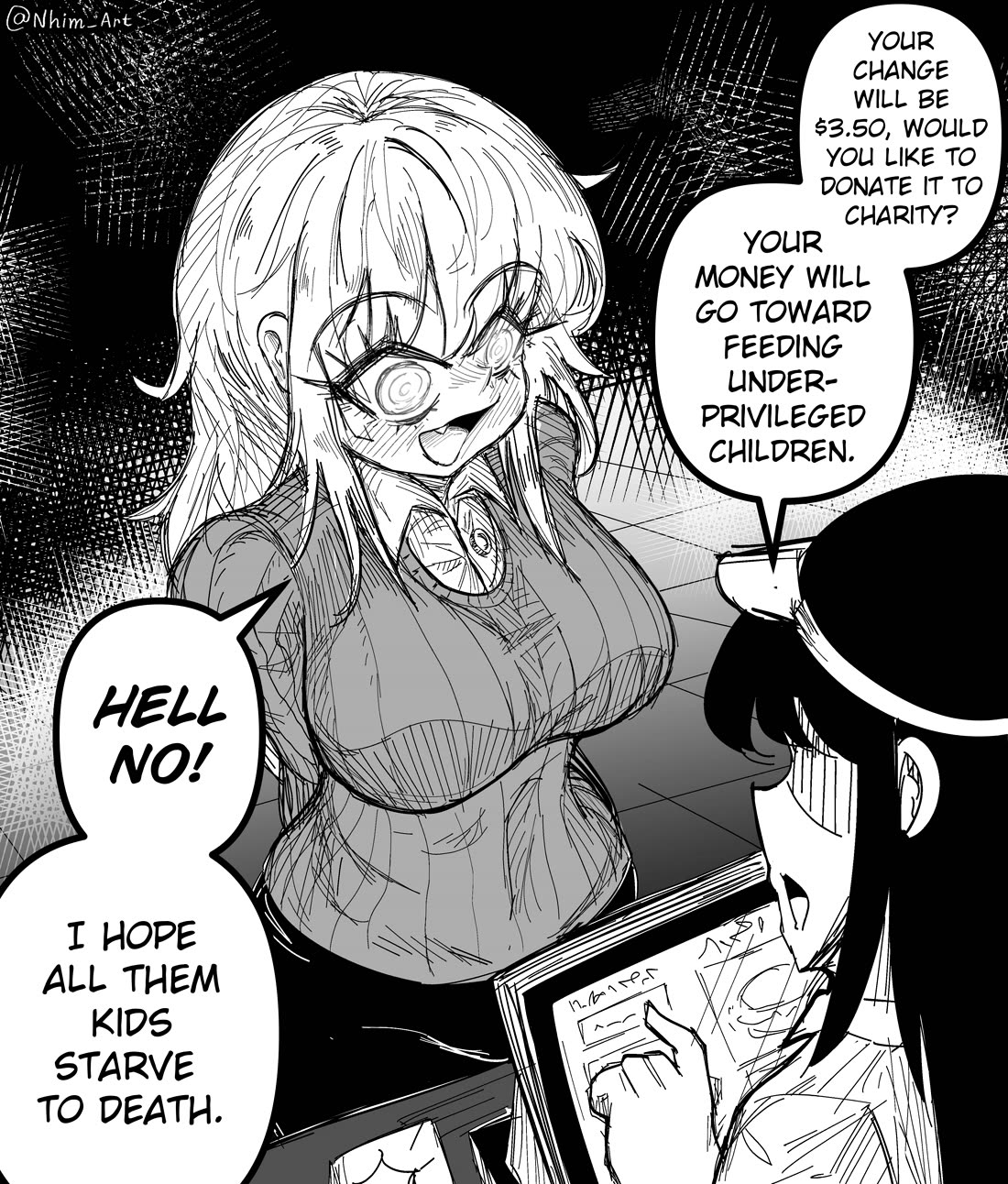 Mimi Chapter 40 page 1 - Chapter 40: Charity.