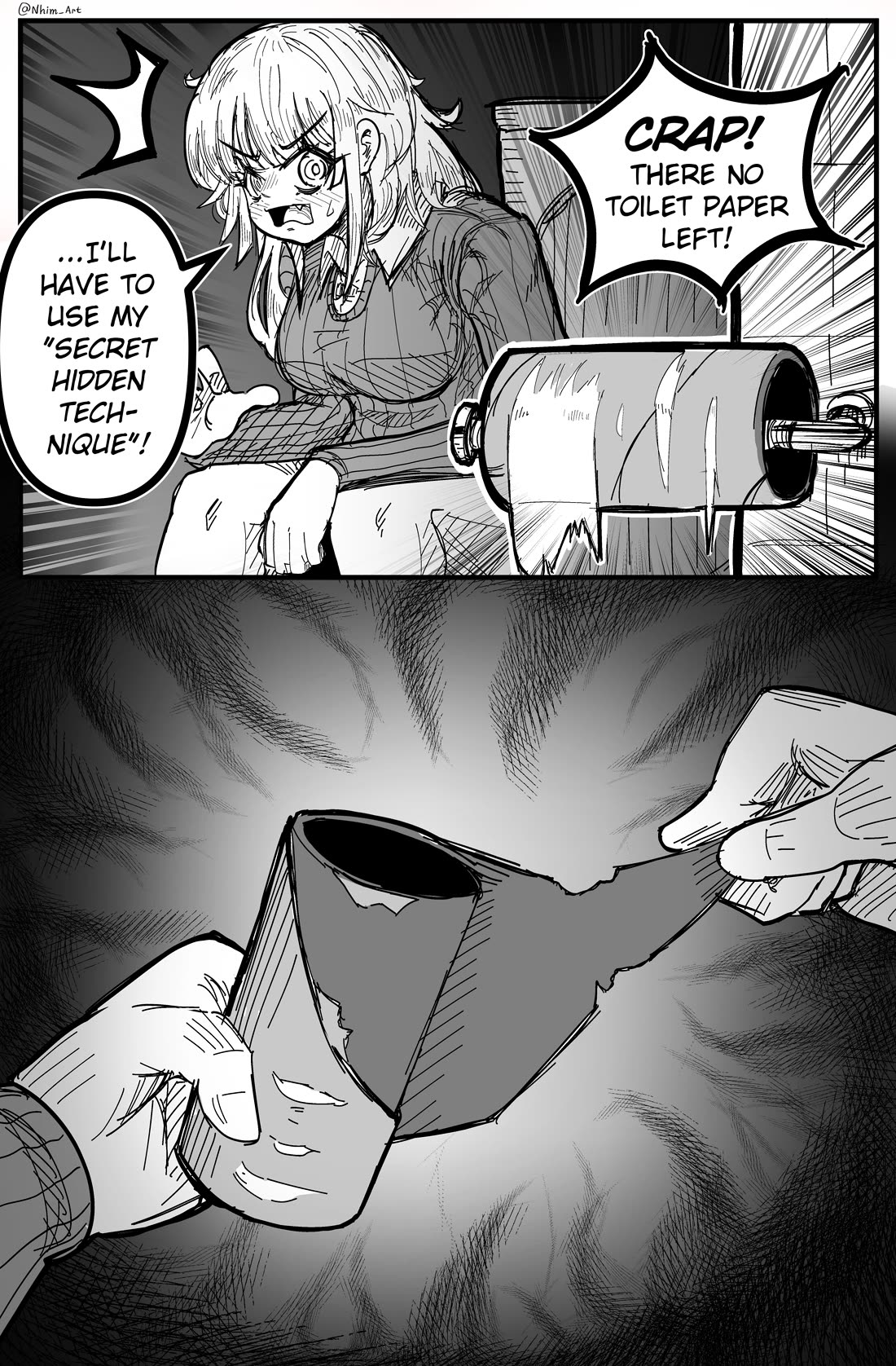 Mimi Chapter 50 page 1 - Chapter 50: Toilet Paper.