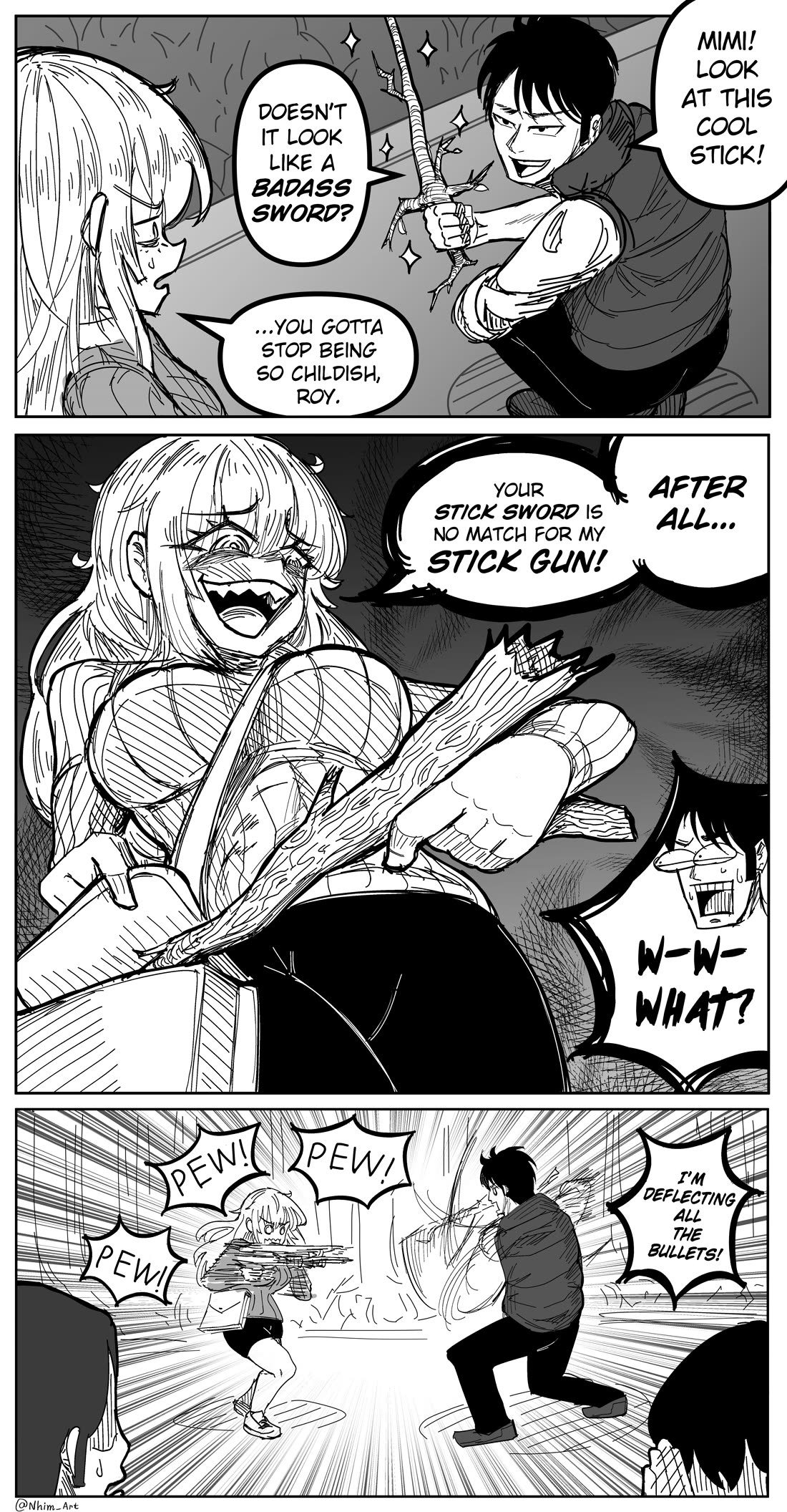 Mimi Chapter 55 page 1 - Chapter 55: Cool Stick.