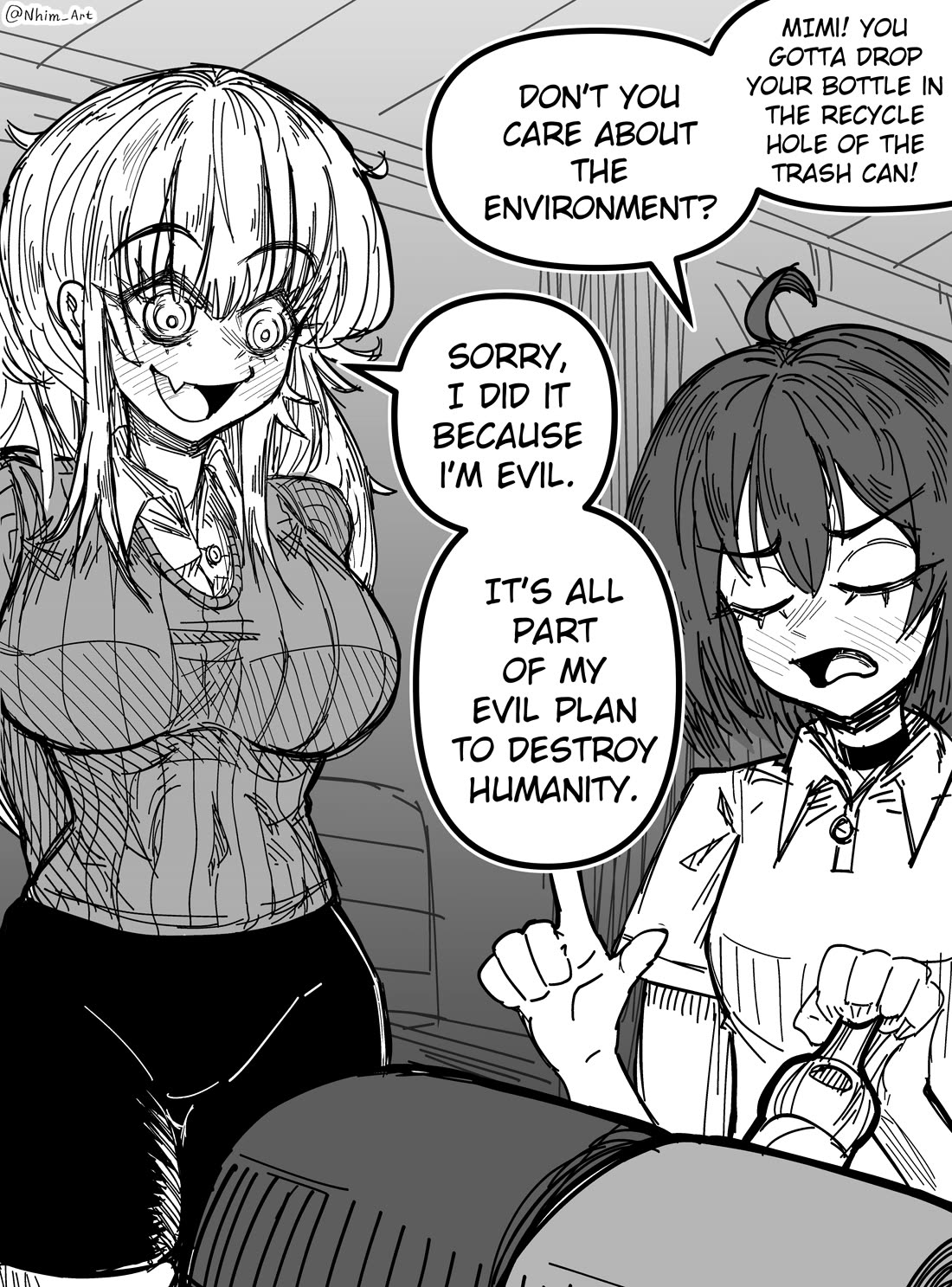 Mimi Chapter 65 page 1 - Chapter 65: Recycle.