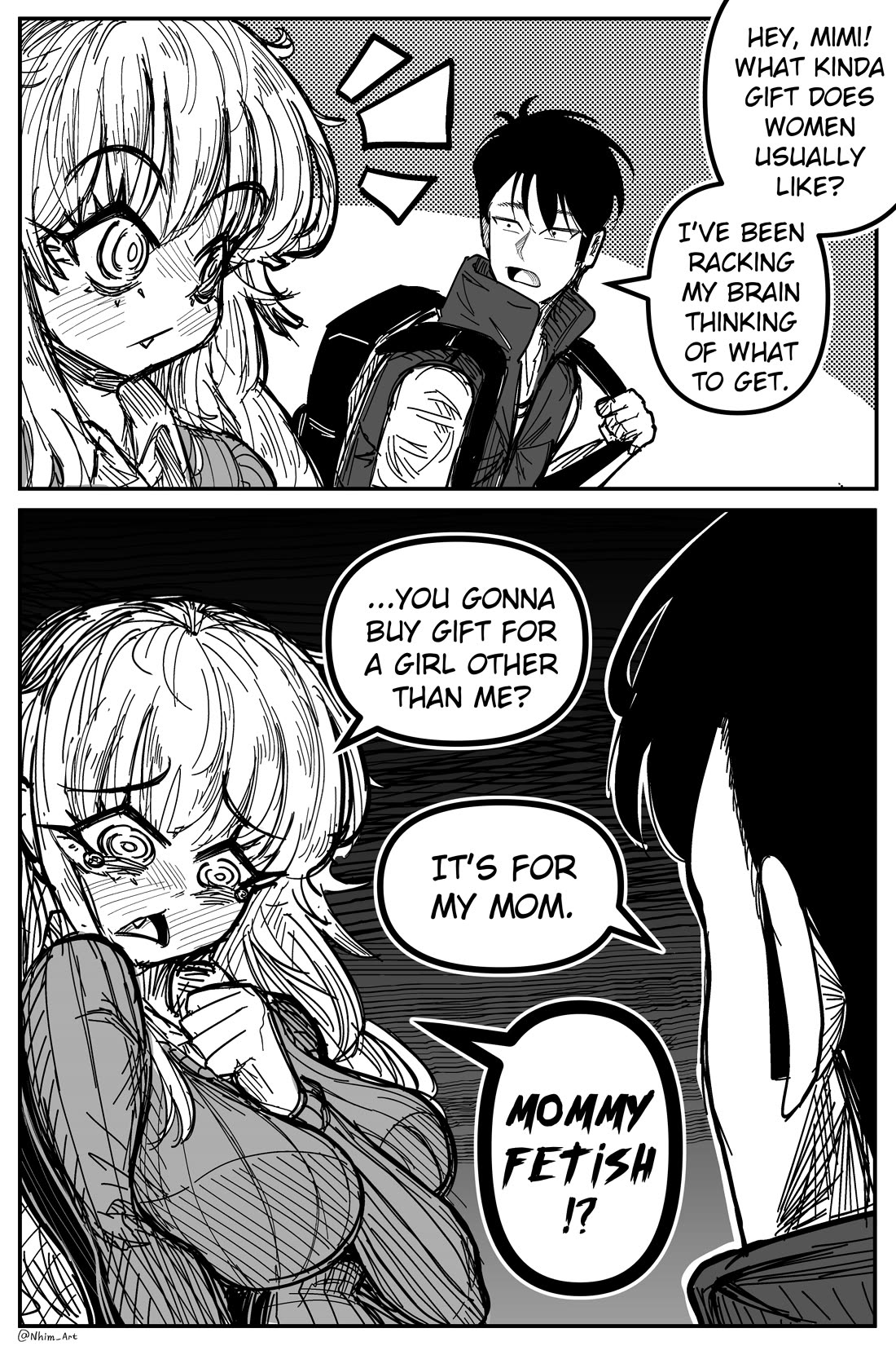 Mimi Chapter 67 page 1 - Chapter 67: Gift.