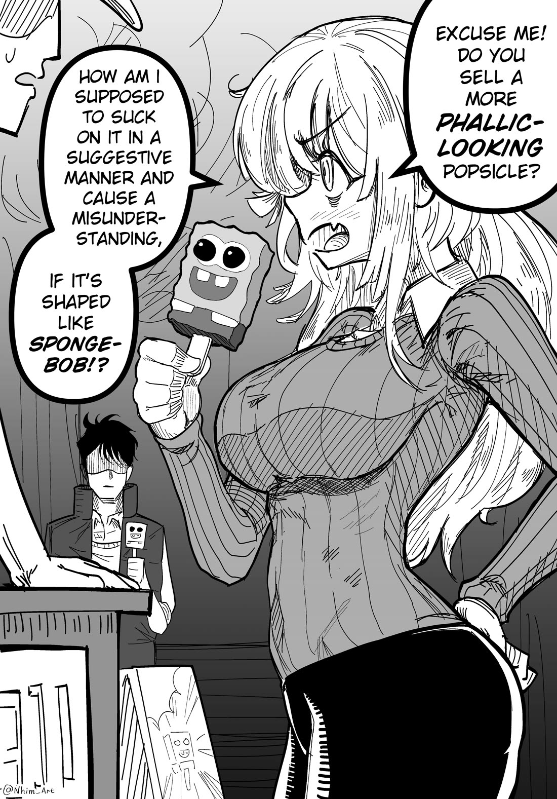 Mimi Chapter 69 page 1 - Chapter 69: Popsicle.