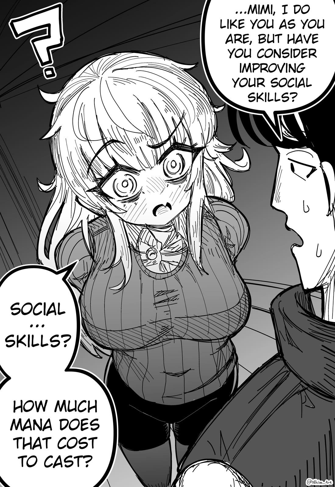 Mimi Chapter 79 page 1 - Chapter 79: Social Skills.