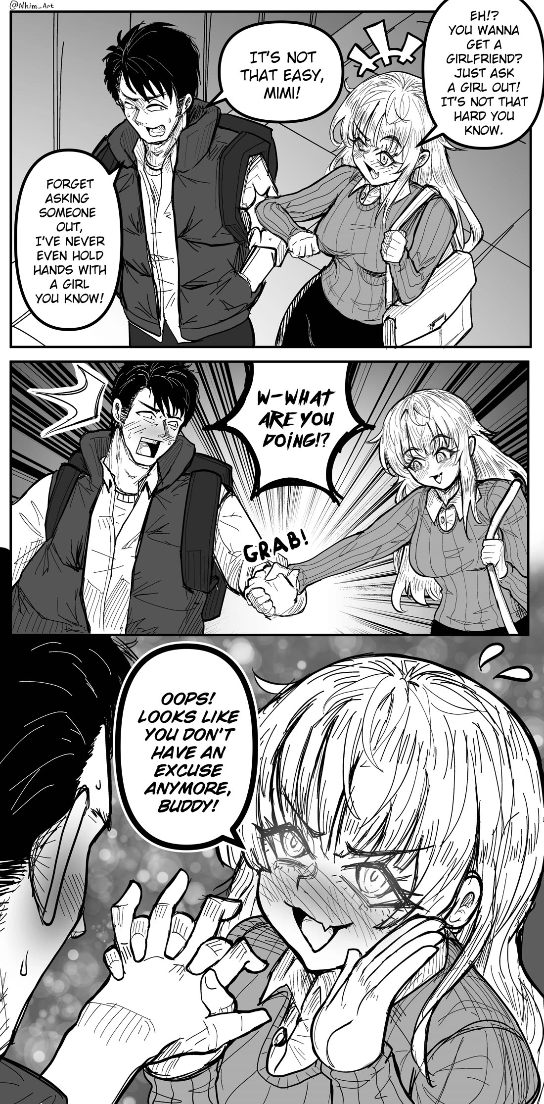 Mimi Chapter 9 page 1 - Chapter 9: Hand Holding.