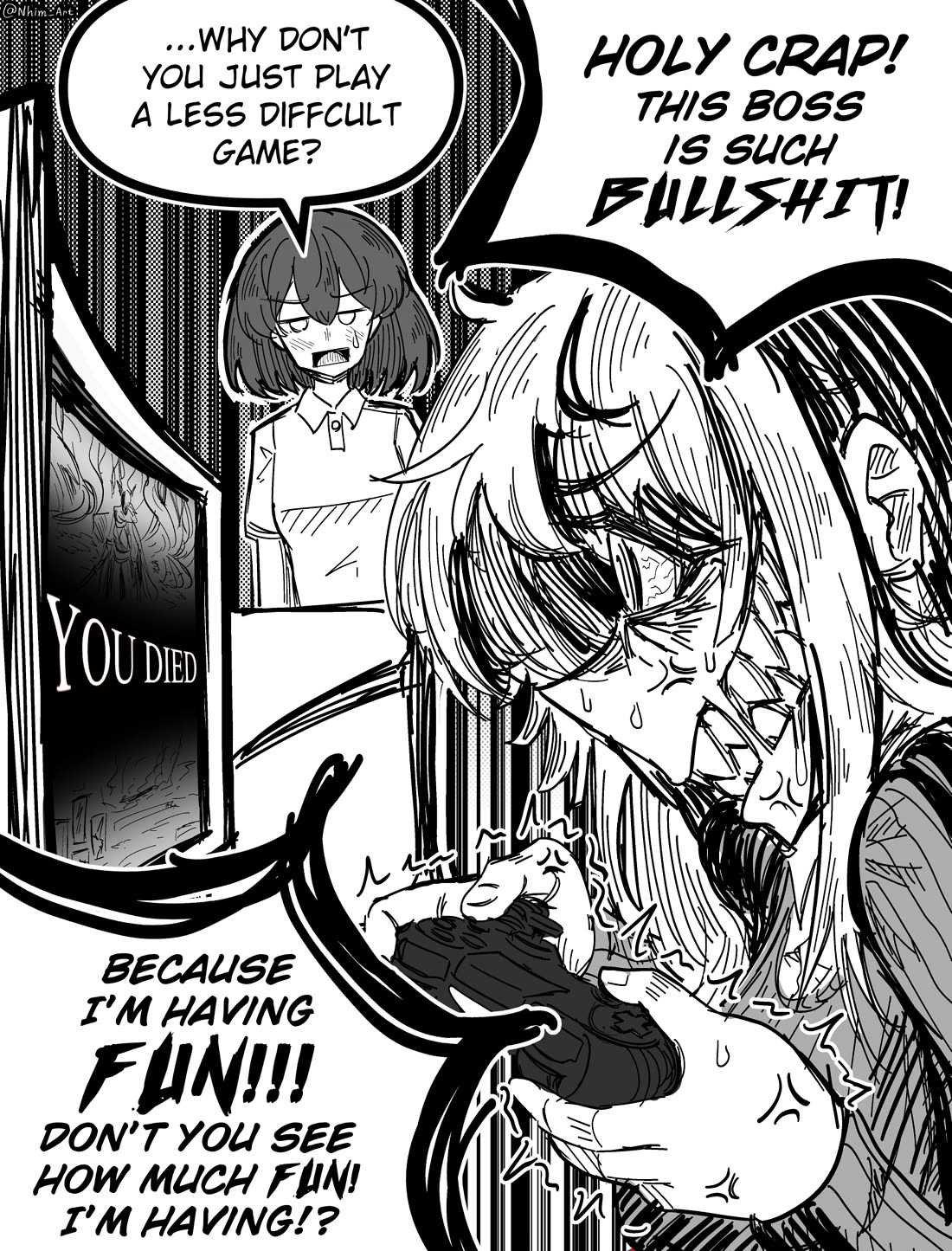 Mimi Chapter 94 page 1 - Chapter 94: Hard Games.