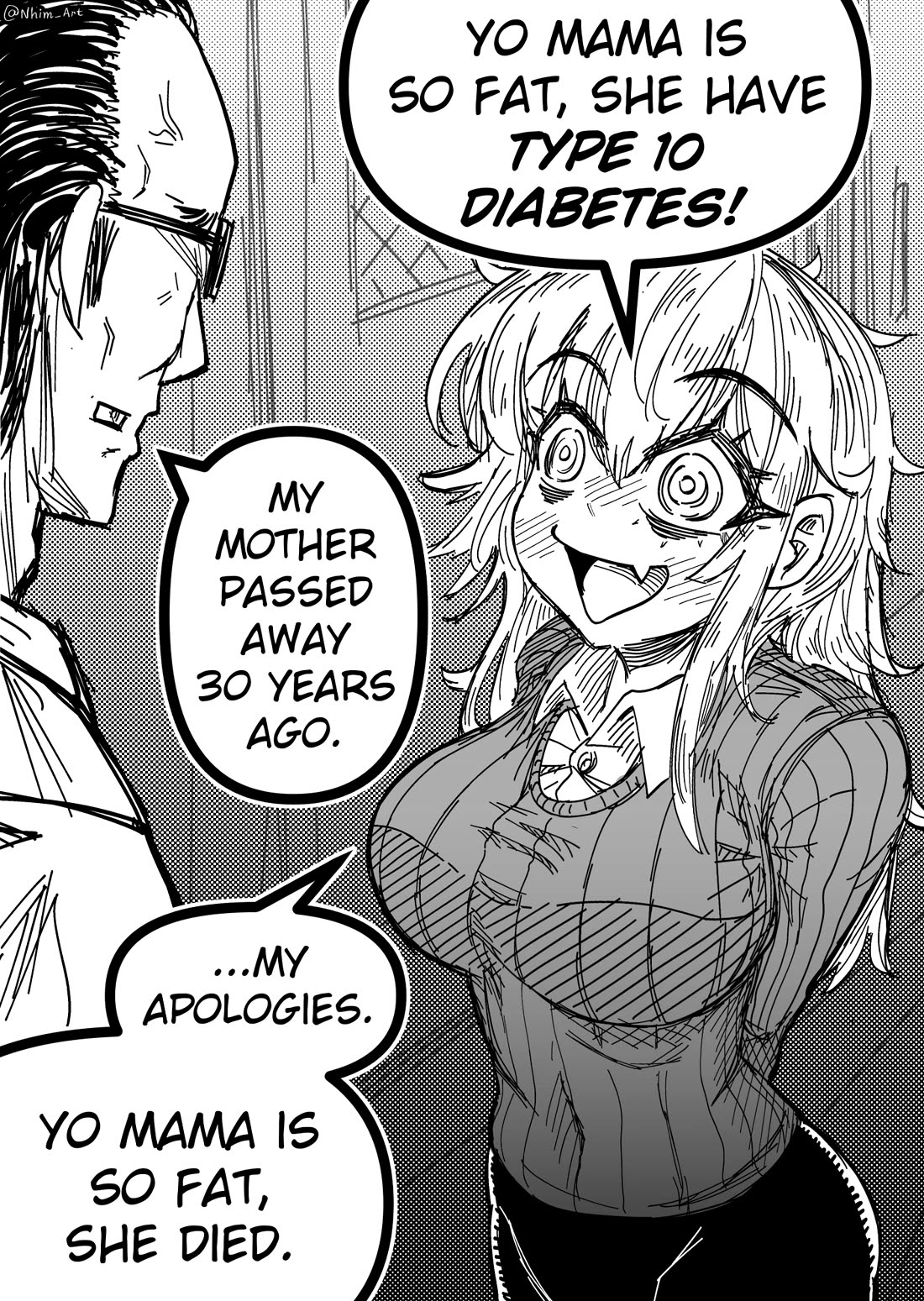 Mimi Chapter 96 page 1 - Chapter 96: Yo Mama.