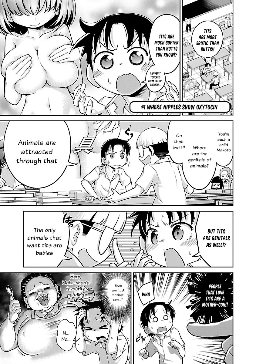 Mimibukuro-san no Chiebukuro Chapter 1 page 4 - Chapter 1: Where Nipples Show Oxytocin