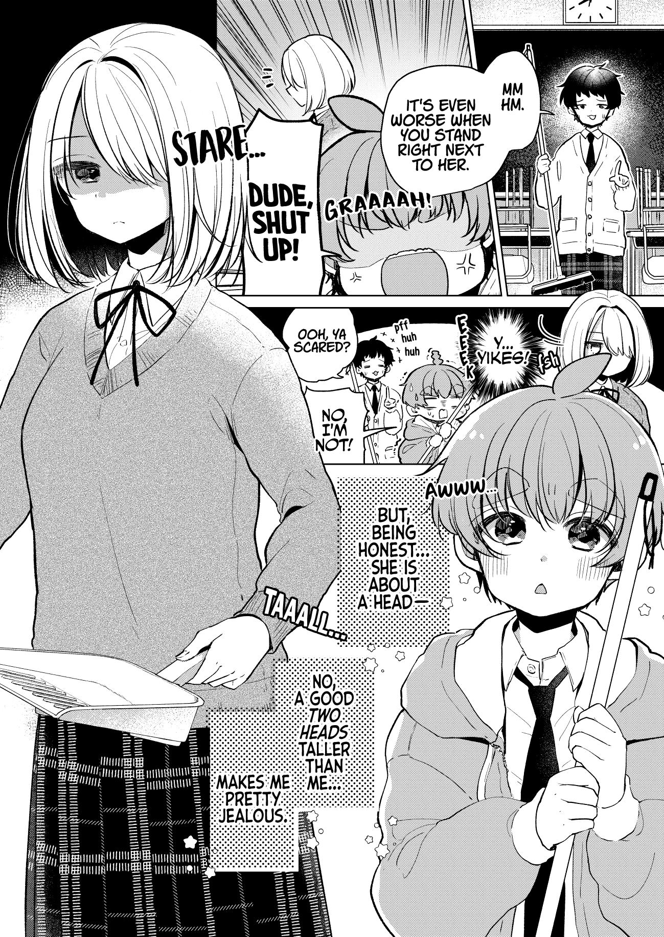Mimitani-san, the Tallest in the Class Chapter 1 page 2 - Chapter 1