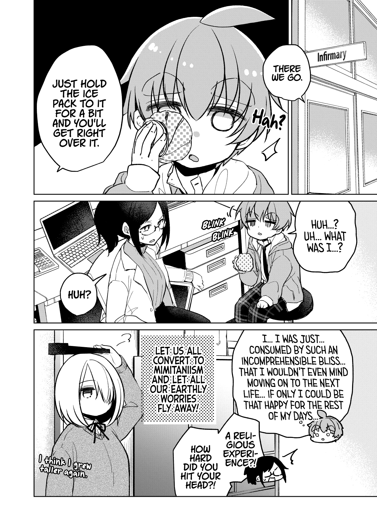 Mimitani-san, the Tallest in the Class Chapter 4 page 4 - Chapter 4