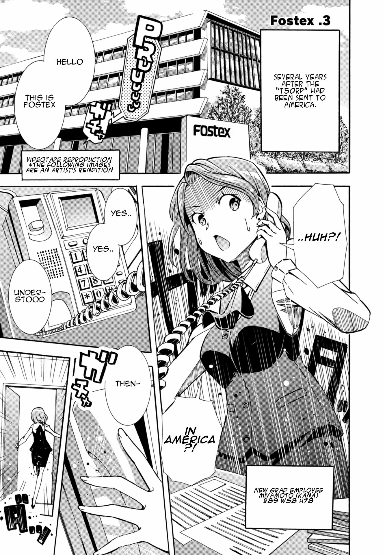 Mimiyori Harmonia Chapter 3 page 1 - Chapter 3: Fostex .3