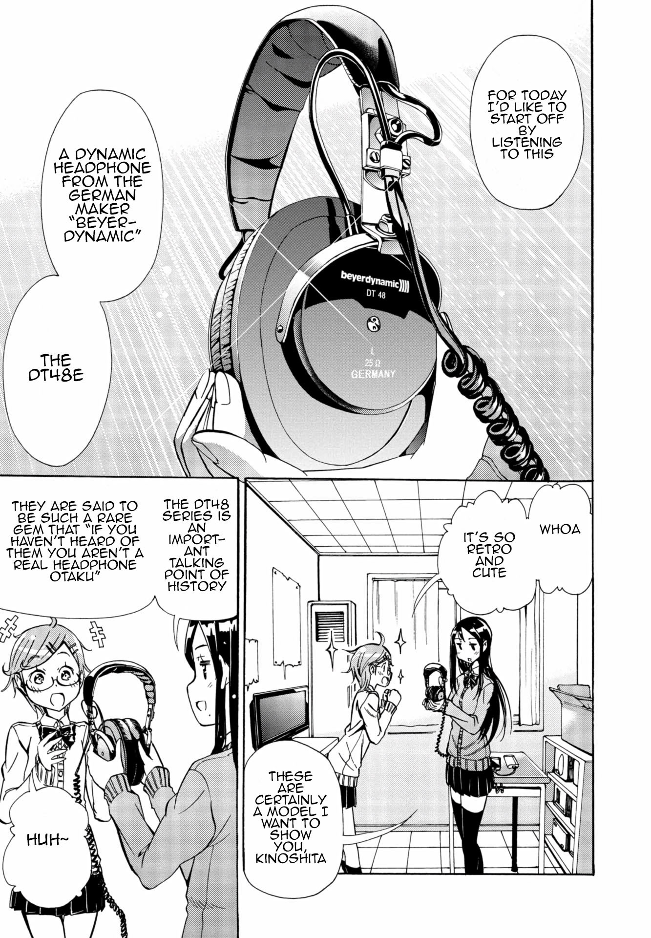 Mimiyori Harmonia Chapter 4 page 3 - Chapter 4: beyerdynamic .1