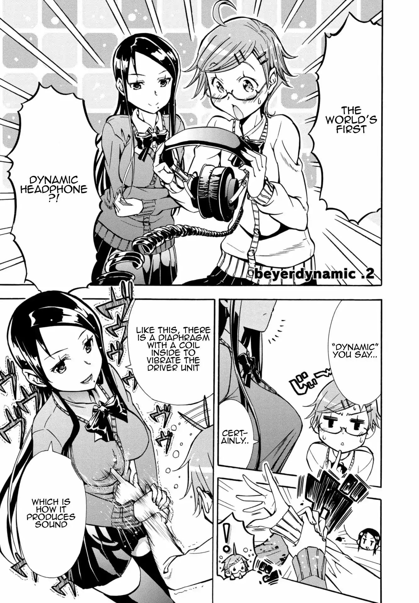 Mimiyori Harmonia Chapter 5 page 1 - Chapter 5: beyerdynamic .2