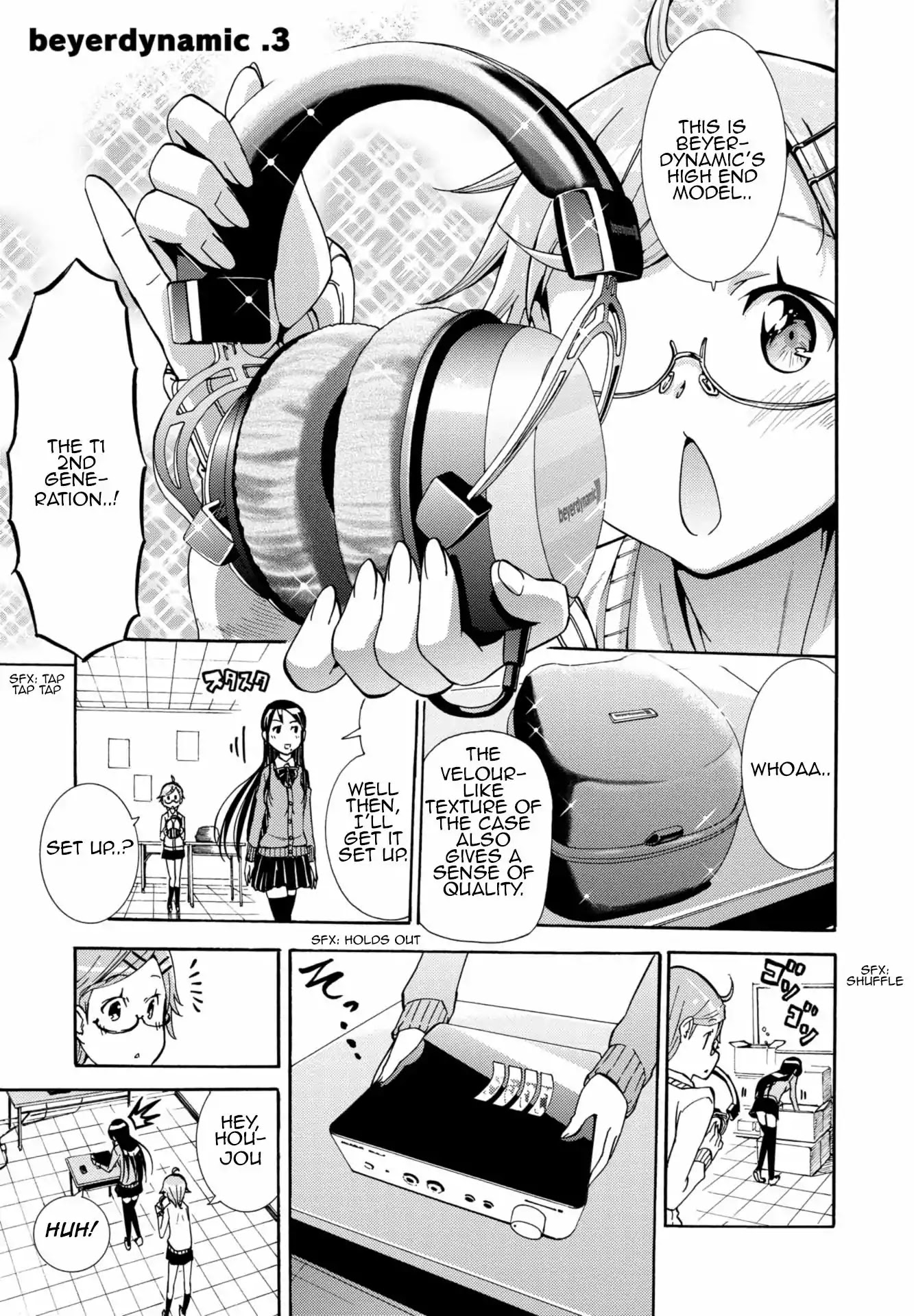 Mimiyori Harmonia Chapter 6 page 1 - Chapter 6: beyerdynamic .3