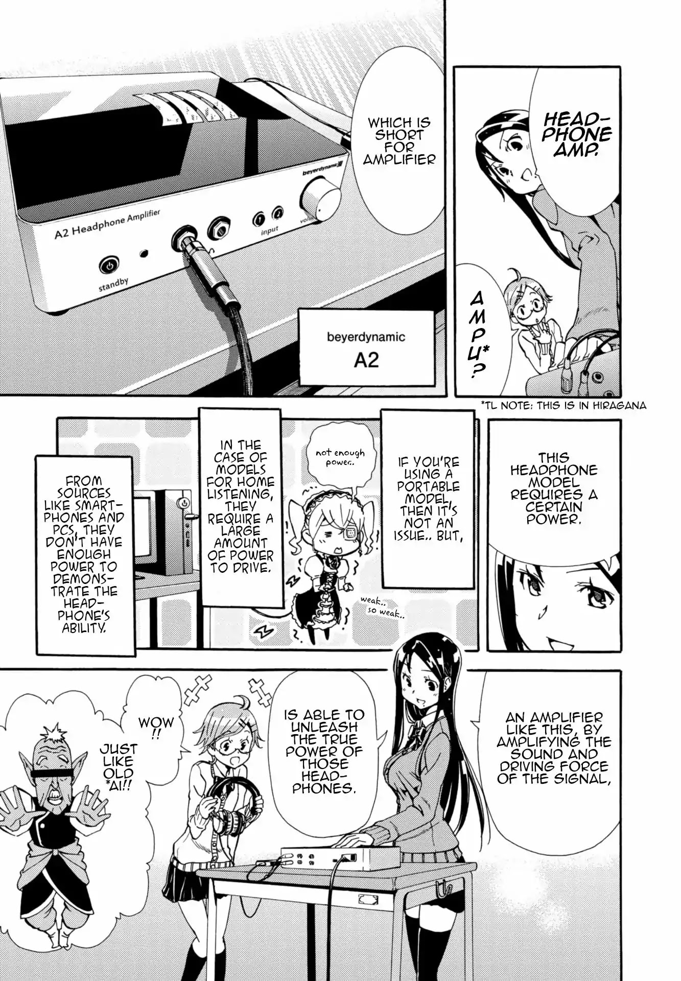Mimiyori Harmonia Chapter 6 page 3 - Chapter 6: beyerdynamic .3