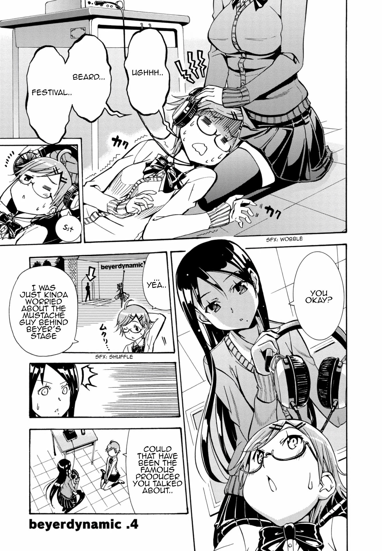 Mimiyori Harmonia Chapter 7 page 1 - Chapter 7: beyerdynamic .4