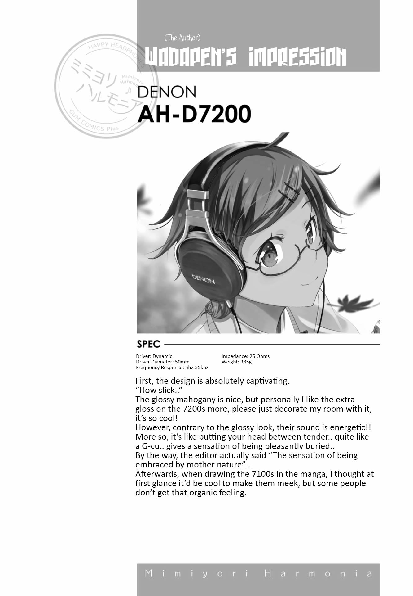 Mimiyori Harmonia Chapter 8 page 1 - Chapter 8: Denon .1