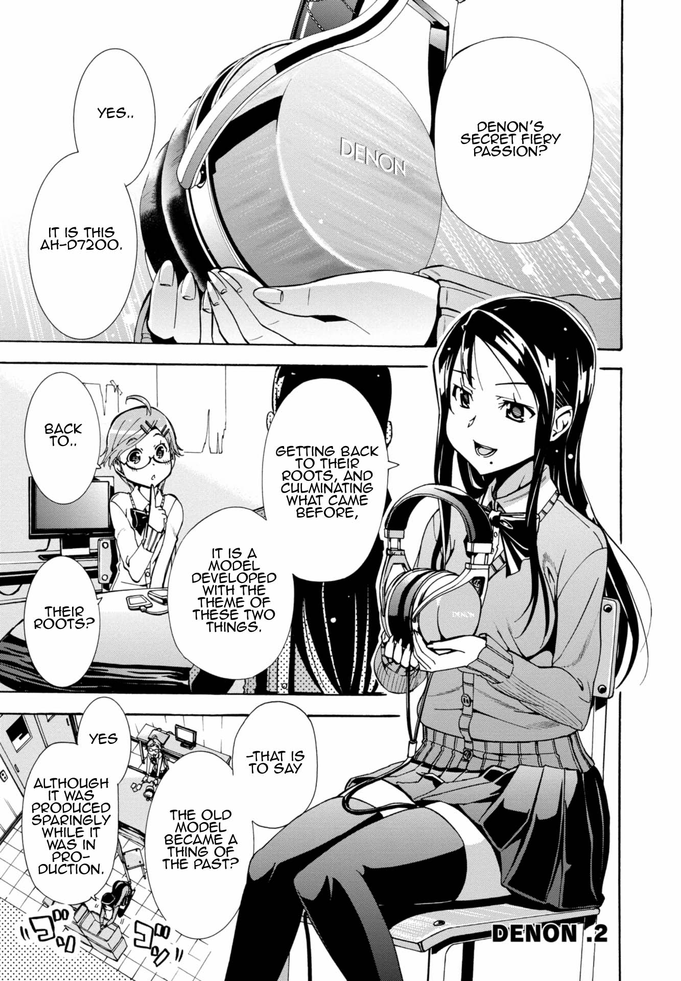 Mimiyori Harmonia Chapter 9 page 1 - Chapter 9: DENON .2