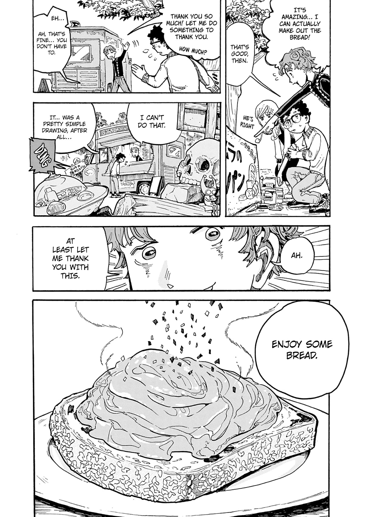 Mimura Bread Chapter 3 page 12 - Chapter 3: Raisin Bread