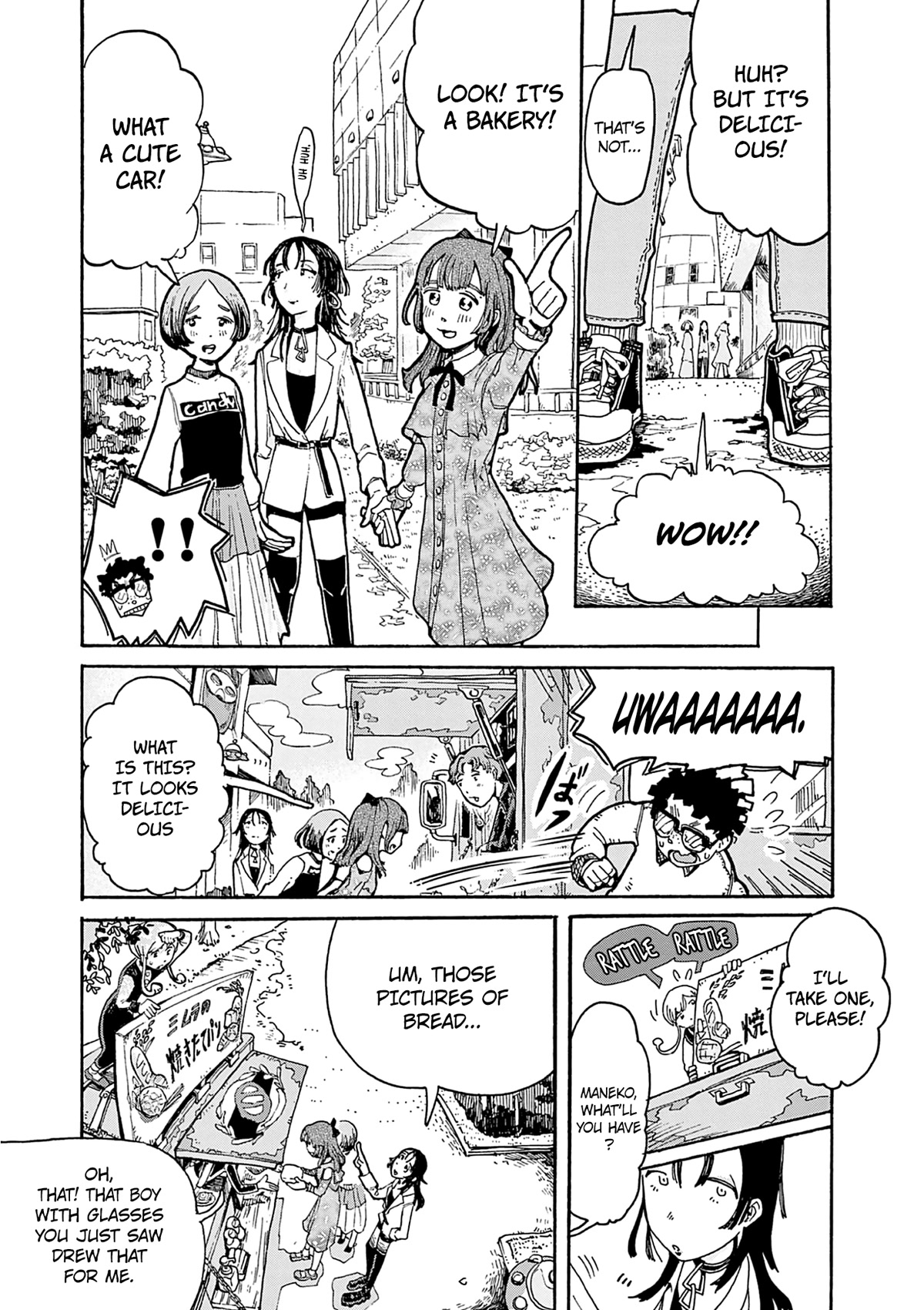 Mimura Bread Chapter 3 page 14 - Chapter 3: Raisin Bread