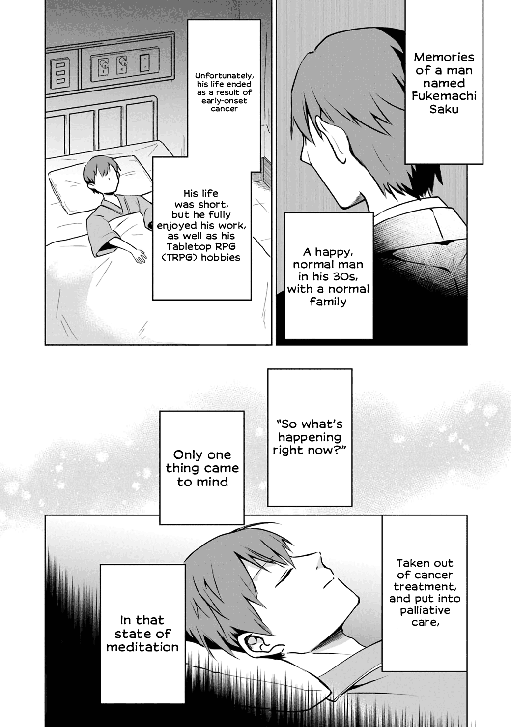 Min-Maxing My TRPG Build in Another World Chapter 1 page 16 - Chapter 1: Gospel