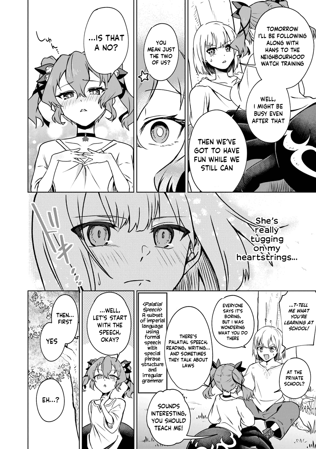 Min-Maxing My TRPG Build in Another World Chapter 2 page 2 - Chapter 2: Unchanging Feelings
